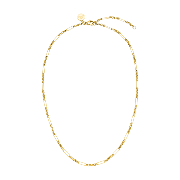 Goldene Kette mit feinen Gliedern, elegant und zeitlos, von PURELEI.