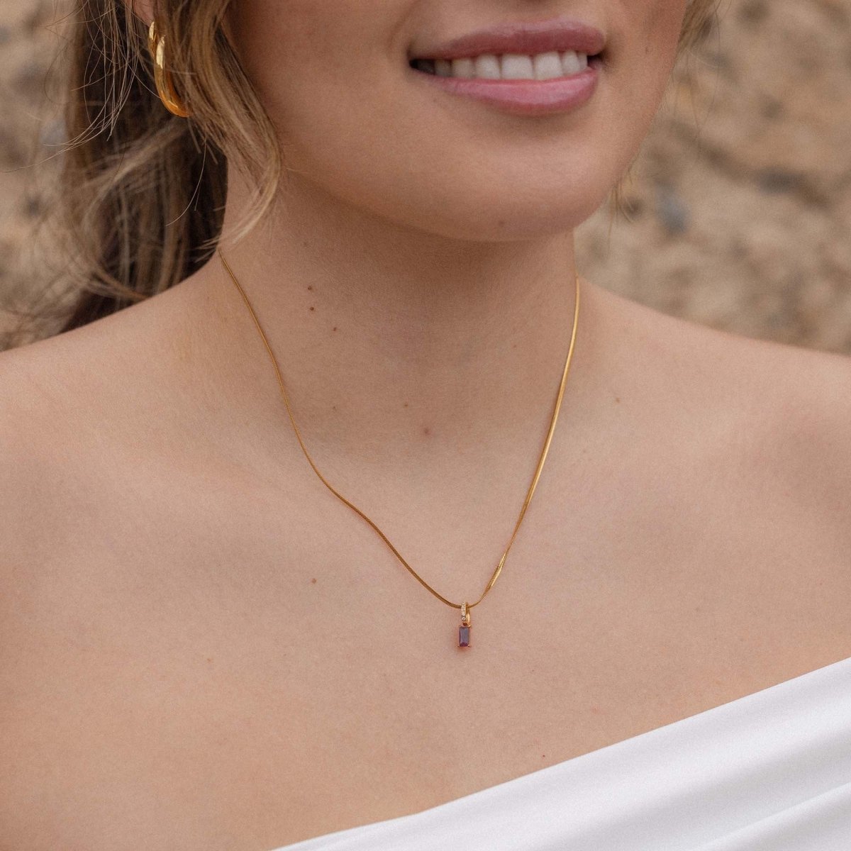Birthstone July Ruby - INT PURELEI