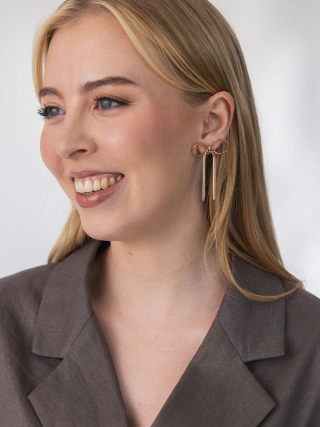 Bow Earrings - INT PURELEI