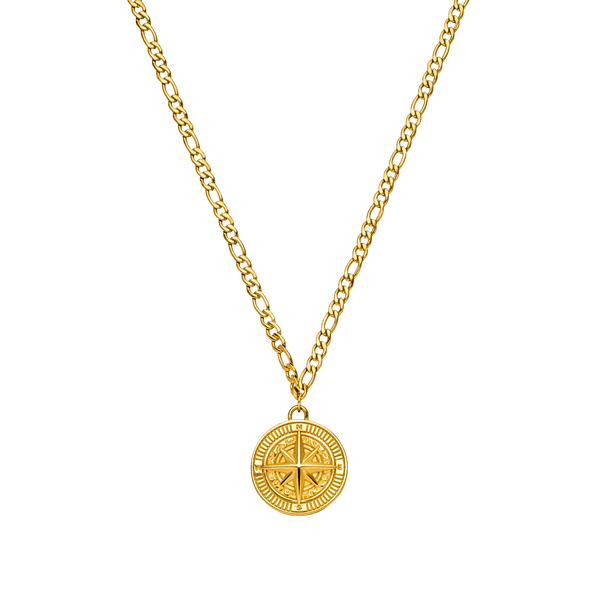 Compass Men Necklace - INT PURELEI