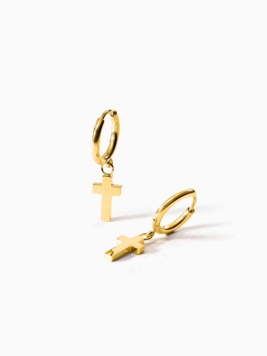 Cross Earrings - INT PURELEI
