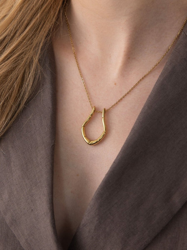 Drop Ring Holder Necklace - INT PURELEI