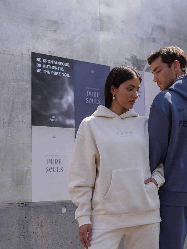 Feeling Pure Hoodie Beige - INT PURELEI