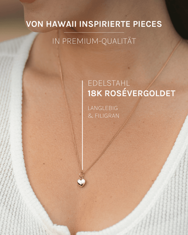 Heart Charm Necklace - INT PURELEI