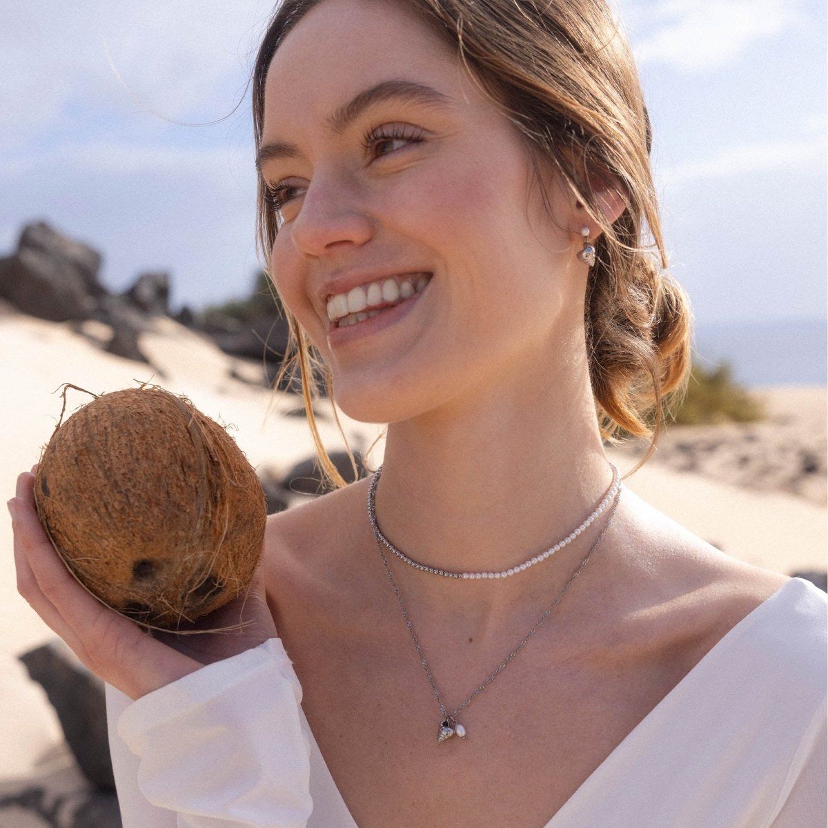 Mahina Club Seashore Necklace - INT PURELEI