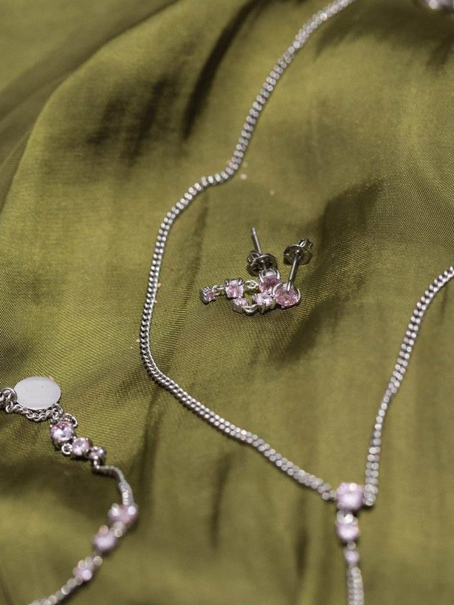 Pink Love Earring - INT PURELEI