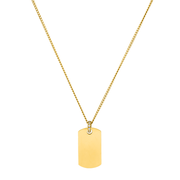 Plate Charm Necklace - INT PURELEI