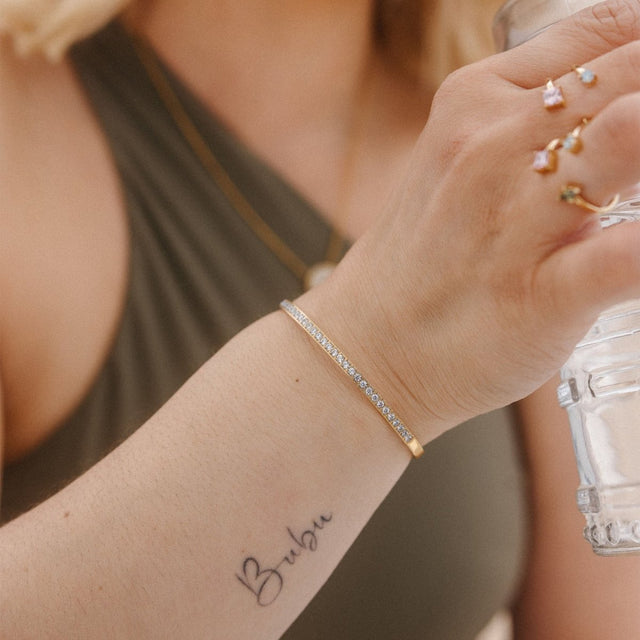 Shine From Within Bangle - INT PURELEI